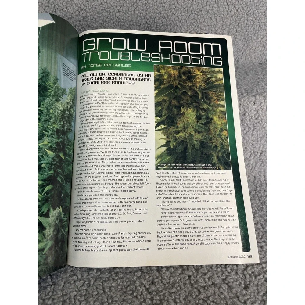 HIGH TIMES Magazine OCTOBER‎ 2000 #302 HALLOWEEN SPECIAL ISSUE